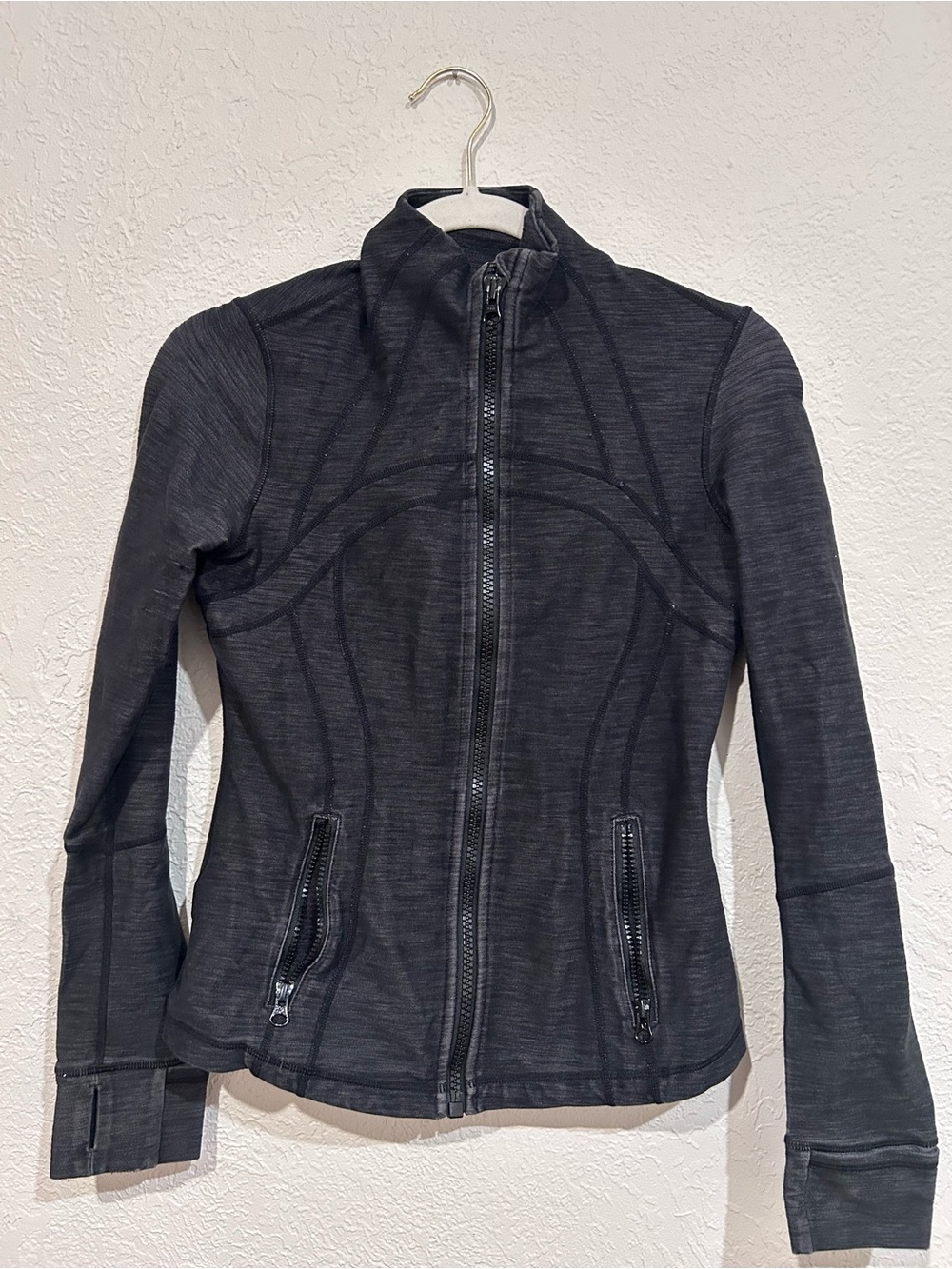 Lululemon Define Black Zip-Front Jacket